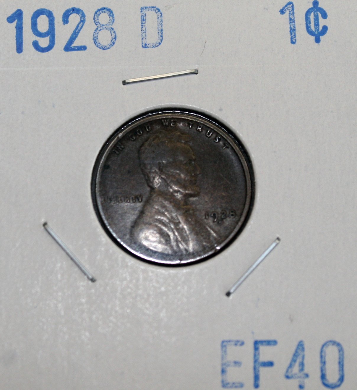 1928 D Lincoln Wheat Cent