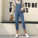 Women Spring Personality Bib Loose Casual Jumper Pants Jeans Jumpsuit