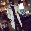 Men's Winter Long Section Thick Jacket Student Couple Hooded Coat