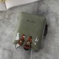 Women Short Embroidered Purse Animal Fold Simple Cute Student Wallet