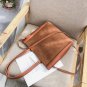 Women Fashion Matte Shoulder Messenger Bag Large Capacity Bag Handbag