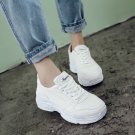 Women Sports Shoes Breathable Flat Casual White Shoes Plus Size Shoes