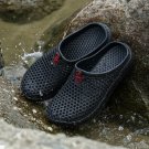 Men's Summer Sandals Hole Beach Shoes Plastic Warm Couple Slippers