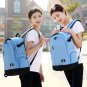 Men's Korean Trend Casual Canvas Campus Backpack
