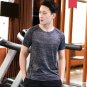 Men's Fitness Couple Quick Drying Round Neck Short Sleeved T-Shirt
