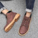 Men's Korean Trend Round Head Thick Bottom Martin Boots