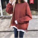 Women Korean Fashion Hedging Style Loose Longsleeved Sweater