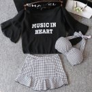 Women Korean Fashion Three Piece Sexy Skirt Type Bathing Suit