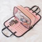 Women Korean Trend Cosmetic Bag With Small Tote Bag