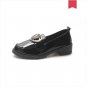 Women Korean Fashion Low Heel Round Head Casual Shoes Plus Size