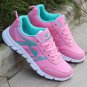 Women Korean Wild Style Mesh Lace up Shock Absorption Rubber Shoes