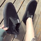 Women Korean Wild Style Short Tube Velvet Thick Bottom Winter Boots