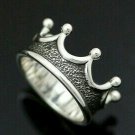 925 sterling Antique Fashion solid king oxodize polish mans finger ring