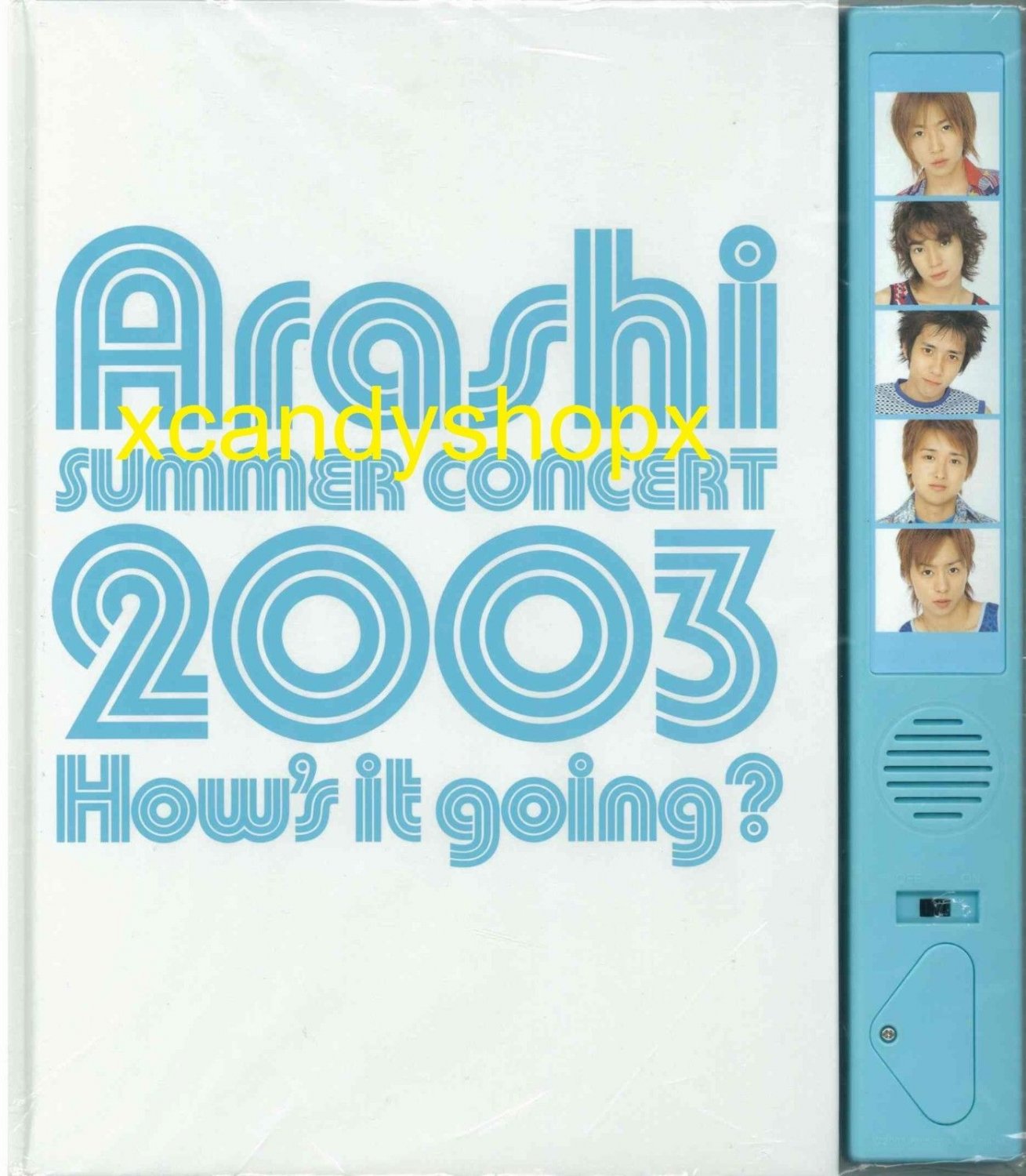 ARASHI 2003 How's it going? Japan official pamphlet with members' voices