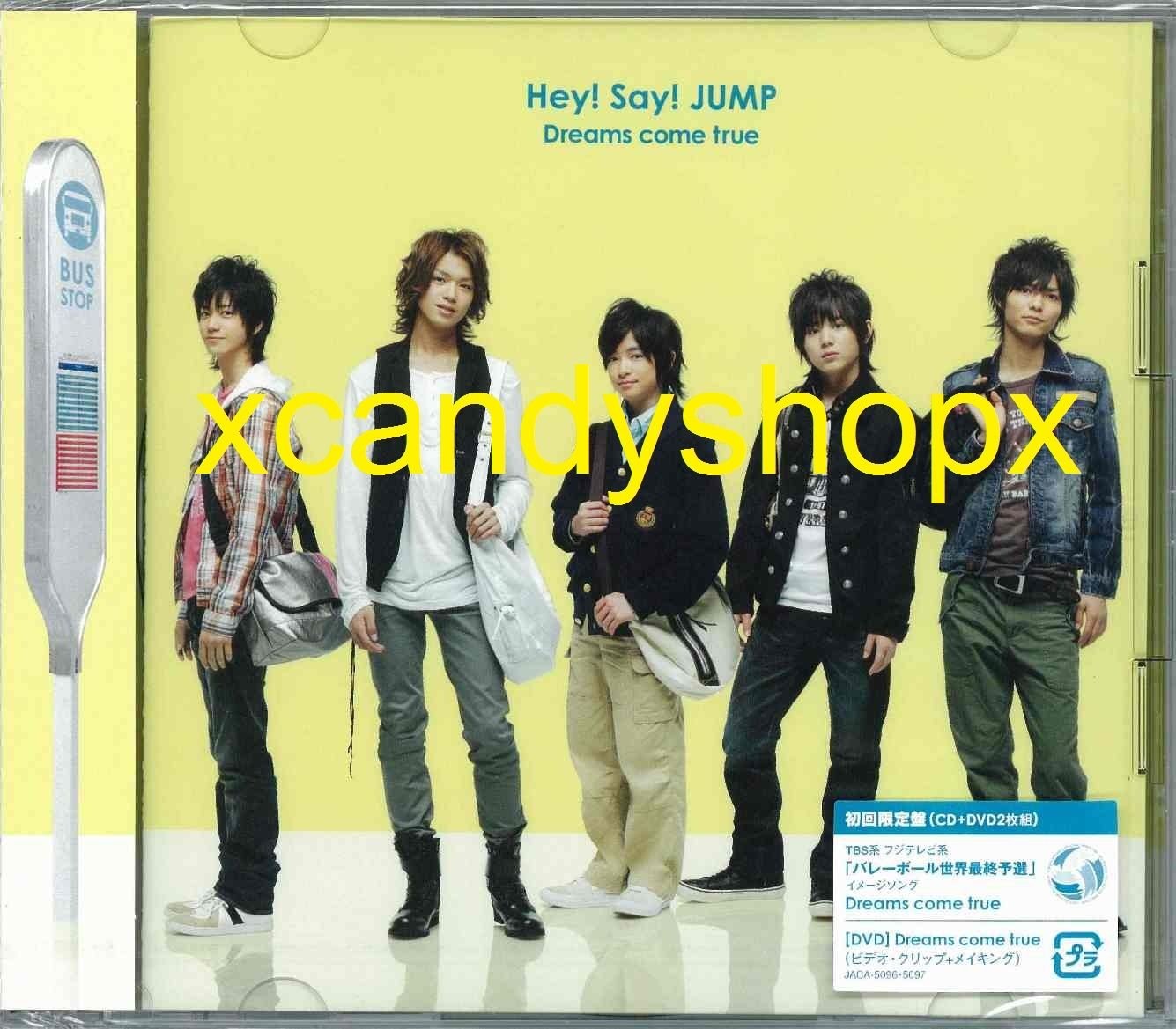 Hey! Say! JUMP 2008 single Dreams come true CD+DVD Japan limited edn Yamada Ryosuke