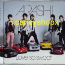 ARASHI 2007 single Love So Sweet CD Japan Limited edition Hana Yori Dango