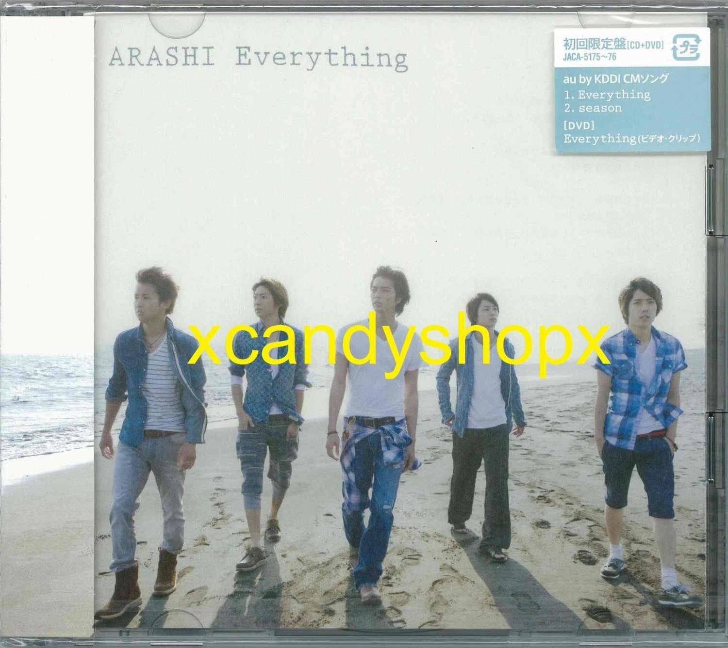 ARASHI 2009 single Everything / Season CD+DVD Japan Limited edition