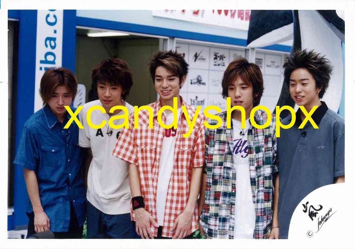 Japan ARASHI 2000 Johnny's official group photo