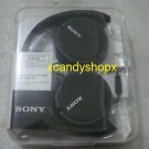 SONY MDR-ZX110AP black stereo headphones (hands-free Android phone calls)