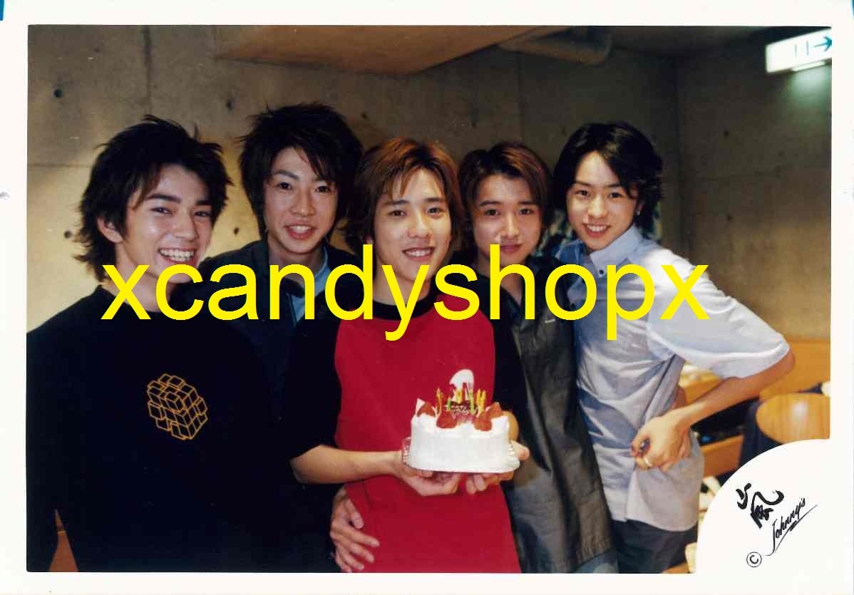 Japan ARASHI 2000 Typhoon Generation Johnny's official group photo