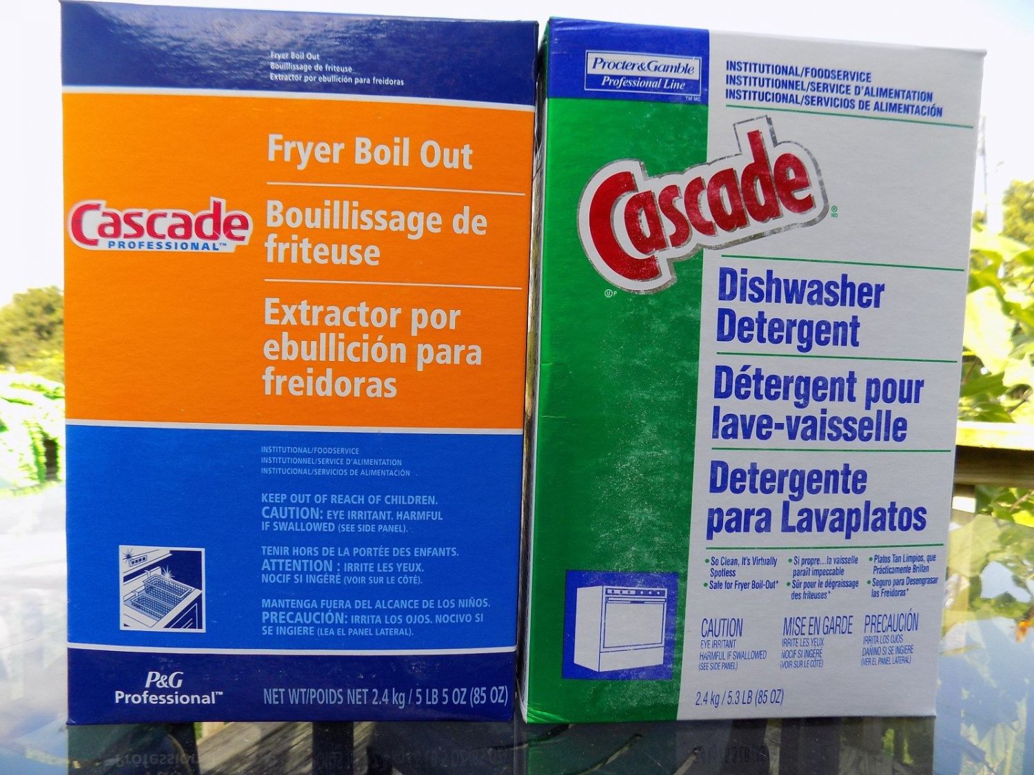 CASCADE DISHWASHER DETERGENT w/ PHOSPHATE 85 oz Old Formula New Box