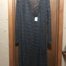 Brand New Womens Size Large Long Cardigan