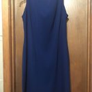 Womens Size 6P Navy Blue Dress