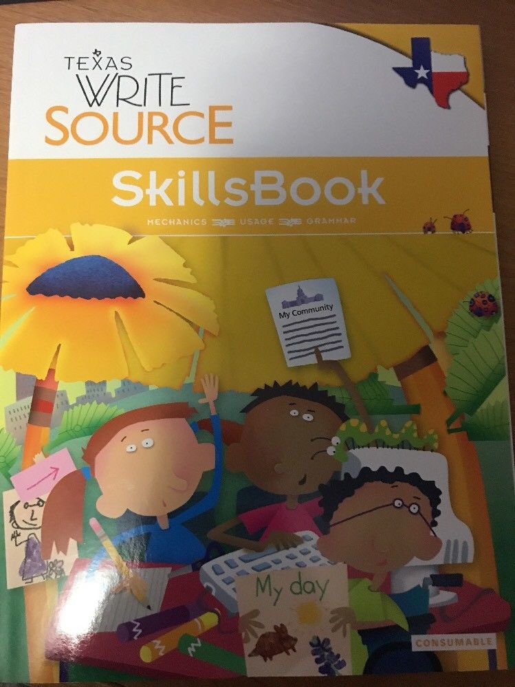 Texas Write Source SkillsBook, Grade 2 (2010, Paperback)