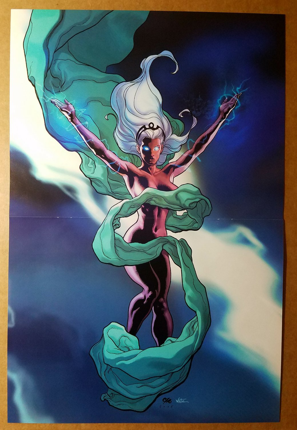Storm X-Men Marvel Comics Poster by Frank Cho