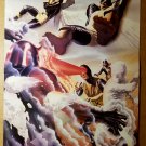 Vintage X-Men Cyclops Iceman Magneto Jean Grey Beast Marvel Poster by Alex Ross