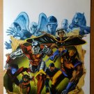 Original X-Men Marvel Comic Poster by John Watson Original X-Men Marvel Comic Poster by John Watson