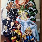 X-Men women 500 Rogue Emma Frost Psylocke Dazzler Storm Poster by Terry Dodson