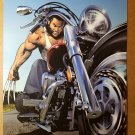 Uncanny X-Men 453 Wolverine Motorcycle Marvel Comics Poster by Greg Land