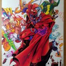 X-Men Magneto Rogue Blink Sabretooth Villains Marvel Comic Poster Joe Madureira