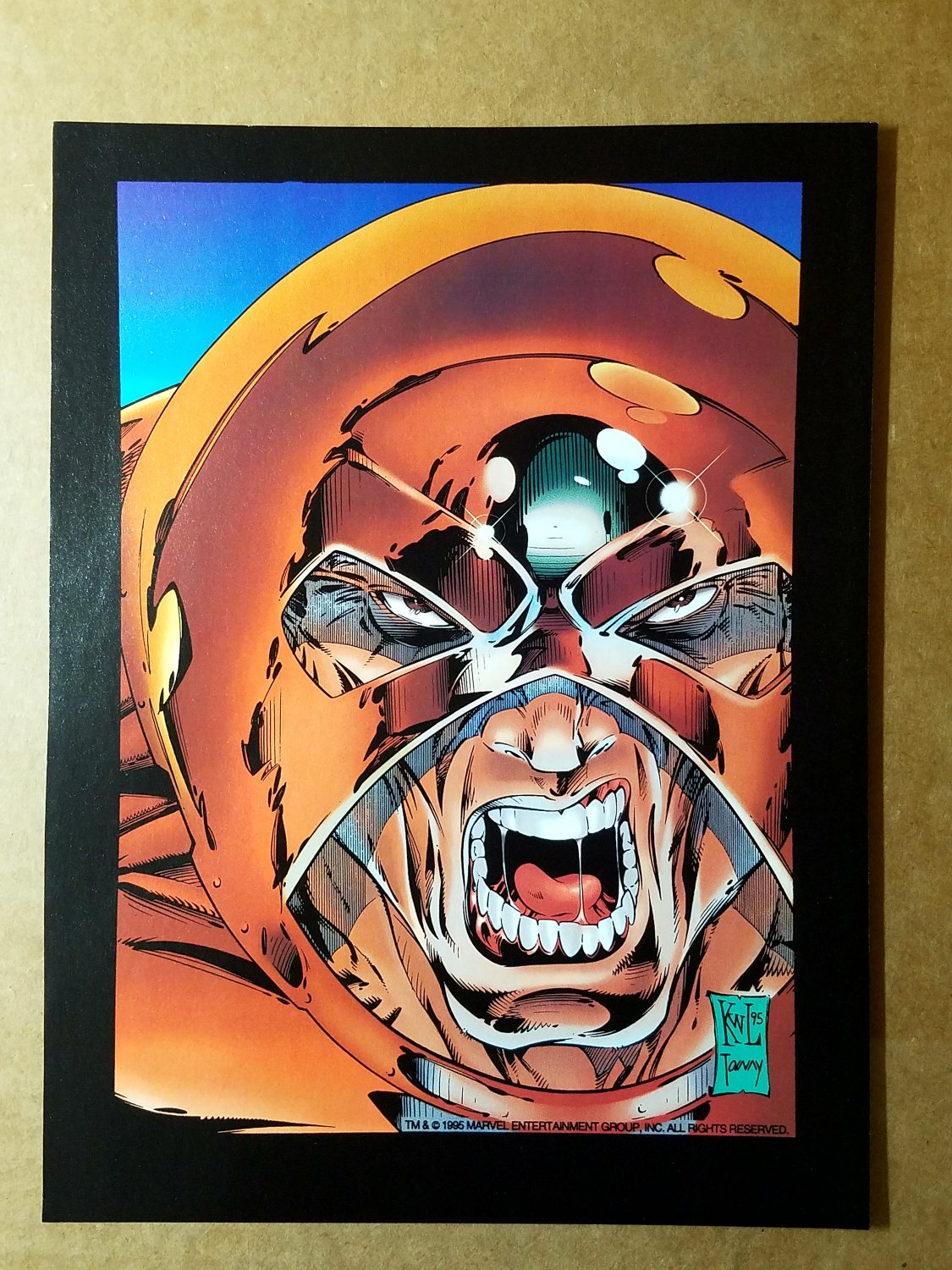 Juggernaut X-Men Marvel Comics Mini Poster by Ken Lashley