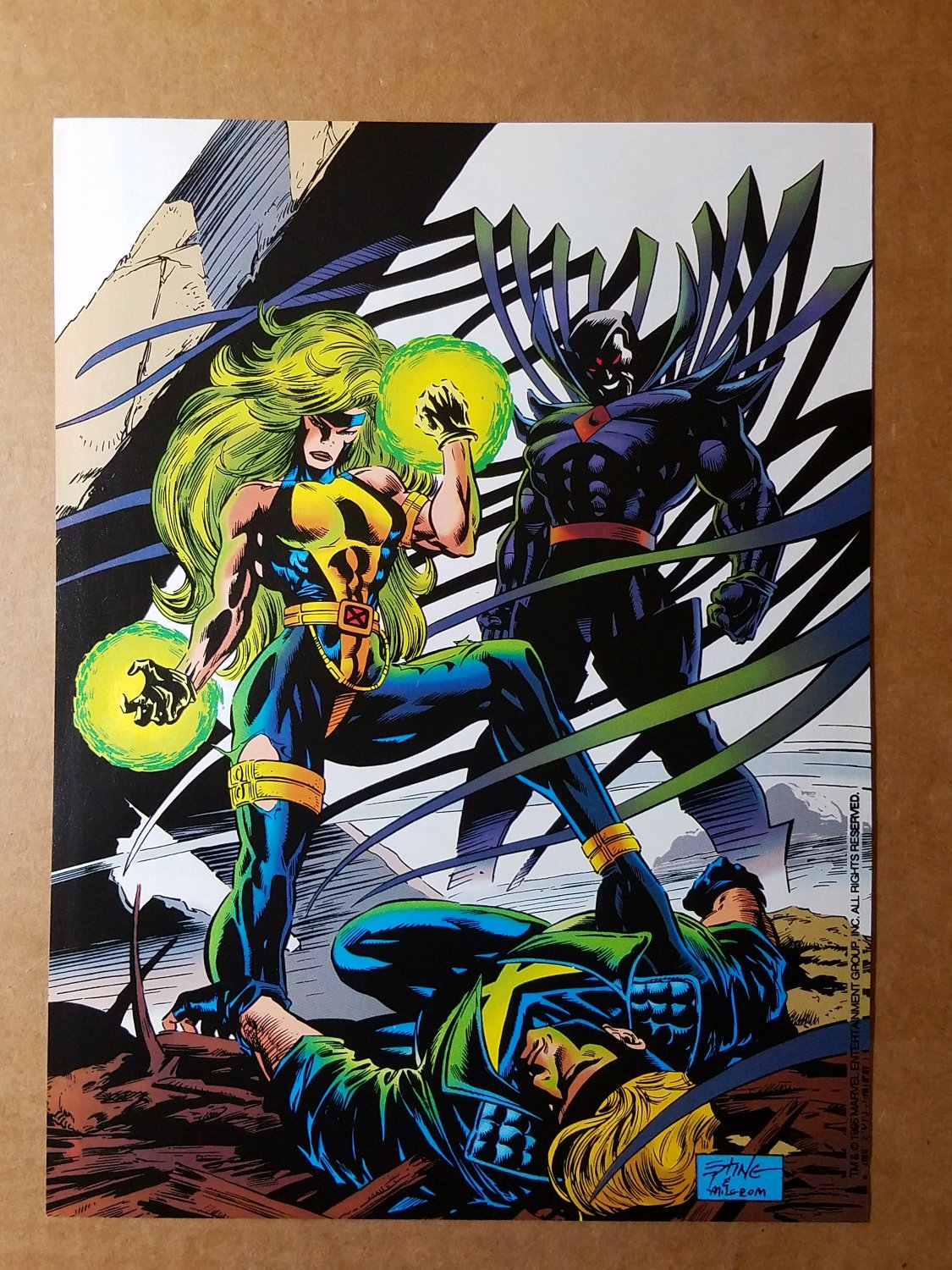 X-Factor Mr Sinister X-Men Marvel Comics Mini Poster by Steve Epting
