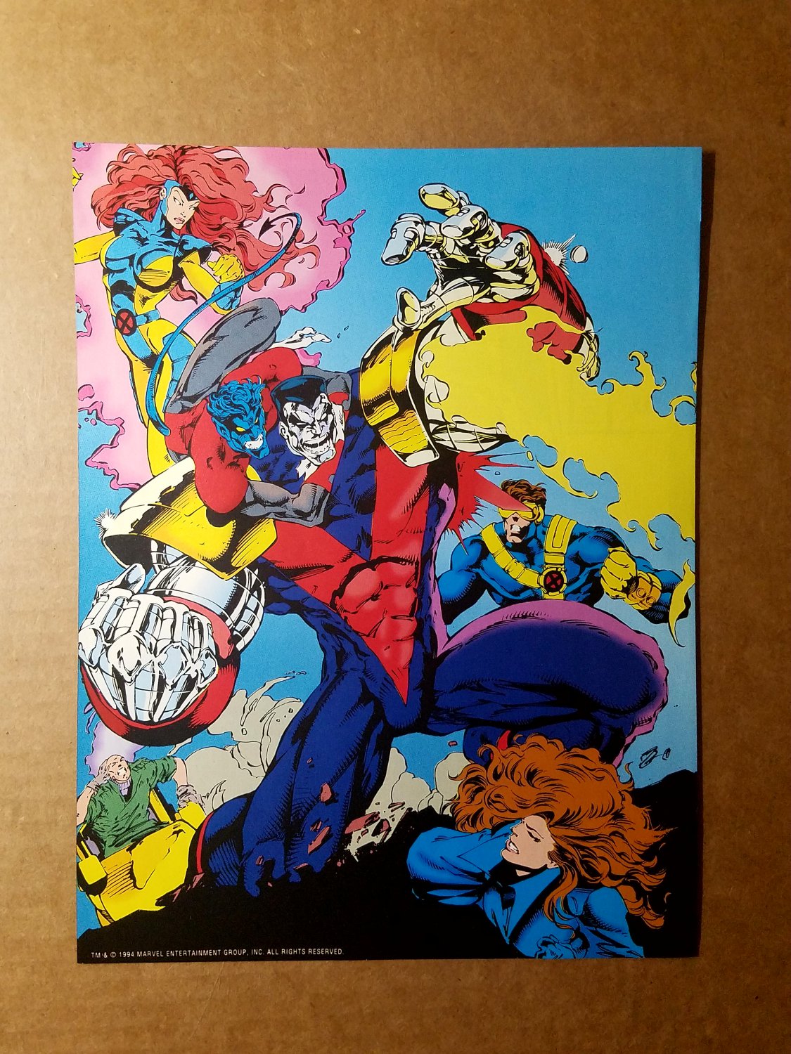 Colossus Kitty Pryde Jean Gray X-Men Marvel Comics Mini Poster by Joe Madureira