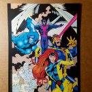 Jean Gray Archangel Iceman Beast X-Men Marvel Comics Mini Poster by Gary Frank
