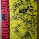 Wolverine and Sauron Marvel Comics Poster by Dwayne Turner