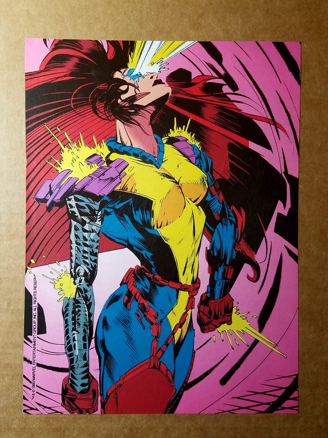 Askani X-Men Marvel Comics Mini Poster by Larry Stroman