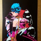 Nightcrawler Kiss ExCalibur X-Men Marvel Comics Mini Poster by Michael Golden