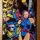Wolverine Psylocke Bishop X-Men Marvel Comics Mini Poster by Ted McKeever