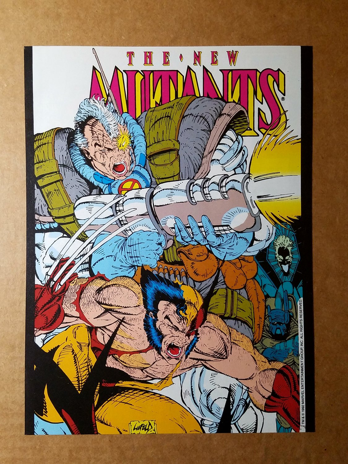 Wolverine Cable X-Men Marvel Comics Mini Poster by Rob Liefeld