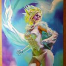Emma Frost Grace X-Men Marvel Comics Poster by Benjamin Zhang Bin