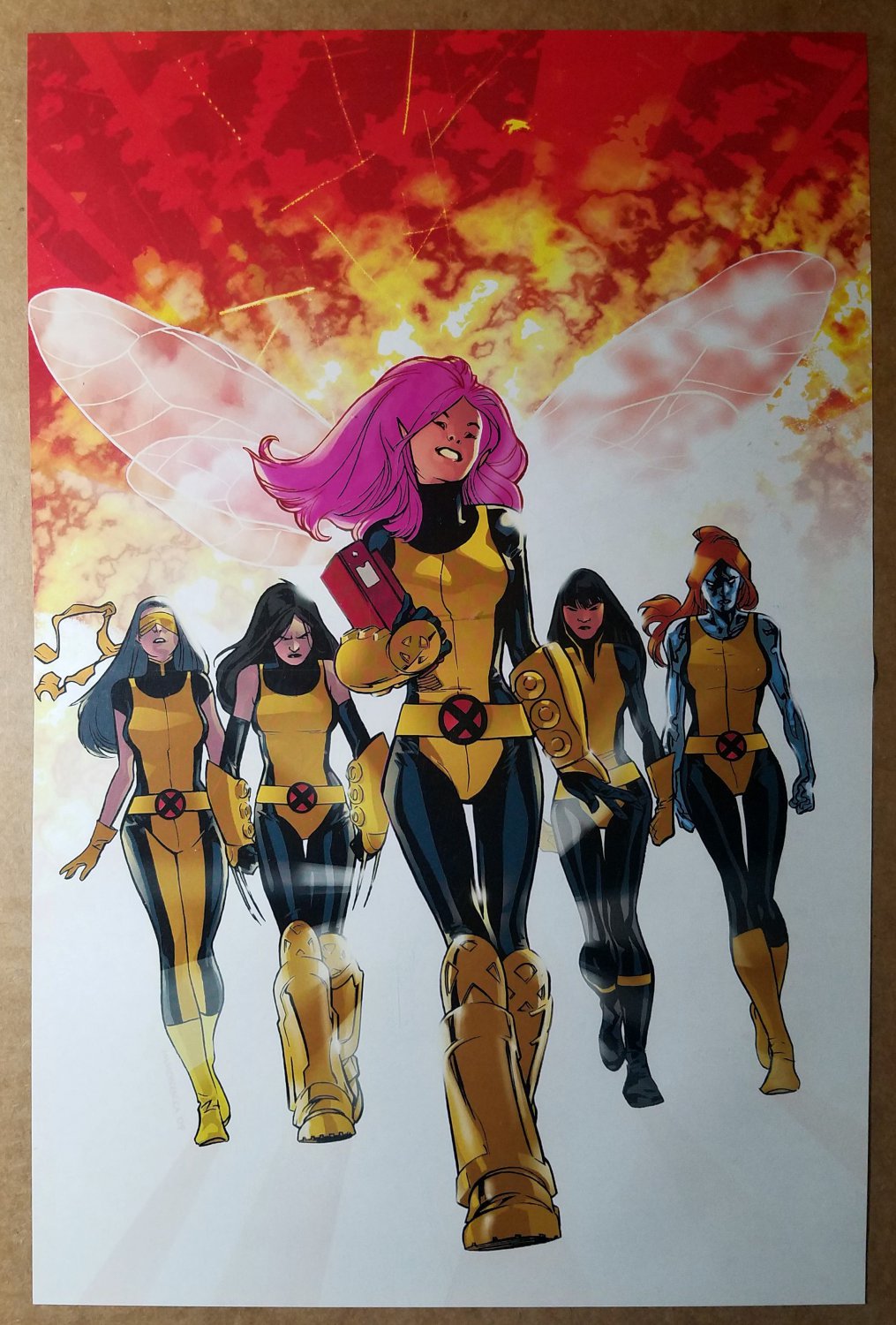 X-Men Pixie X-23 Marvel Comic Poster by Stuart Immonen