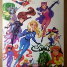 Women of Marvel Babes X-Men Avengers Marvel Comics Poster by Bruce Timm Women of Marvel Babes X-Men Avengers Marvel Comics Poster by Bruce Timm