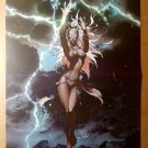 Storm X-Men Ororo Munroe Black Panther 2 Marvel Comics Poster by Michael Turner
