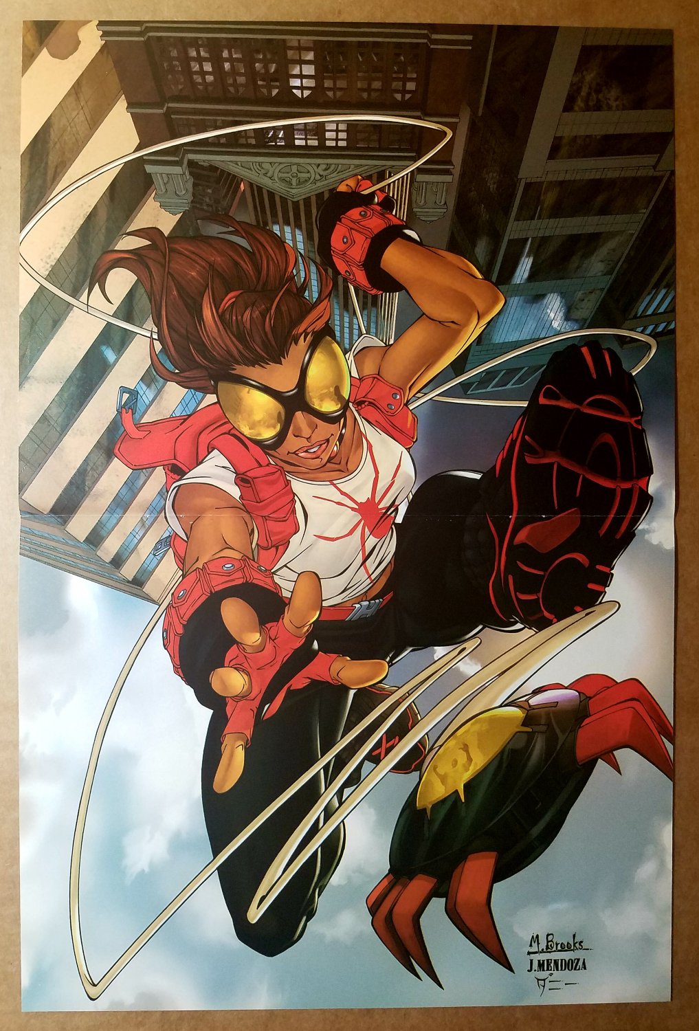 Arana Marvel Comics Poster by Mark Brooks