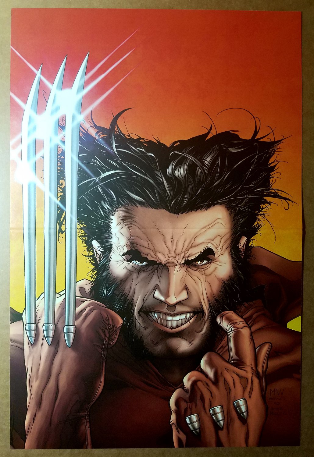 Wolverine Come Here Marvel Comics Poster by Steve McNiven