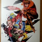 Wolverine Lady Deathstrike Marvel Comics Poster by Jae Lee